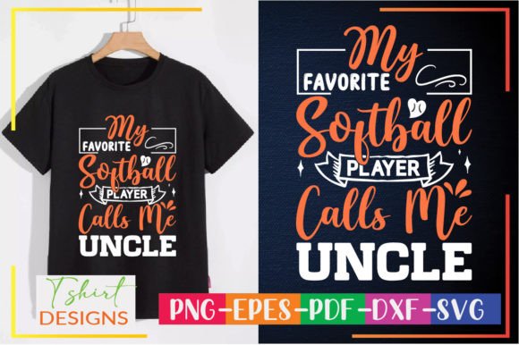 My Favorite Softball Player Calls Me Uncle Embroidery Design Review